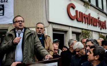Dziś w Stambule. Szef międzynarodowej organizacji Reporterzy bez Granic Christophe Deloire przemawia