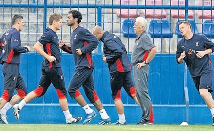 Pierwszy trening kadry we Wronkach