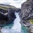 Kanion Stuðlagil na Islandii