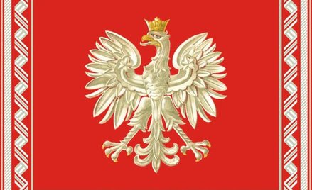 Chorągiew RP wg wzoru z 1927 r.