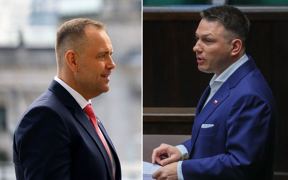 Karol Nawrocki i Sławomir Mentzen