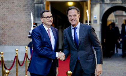 Mateusz Morawiecki i Mark Rutte