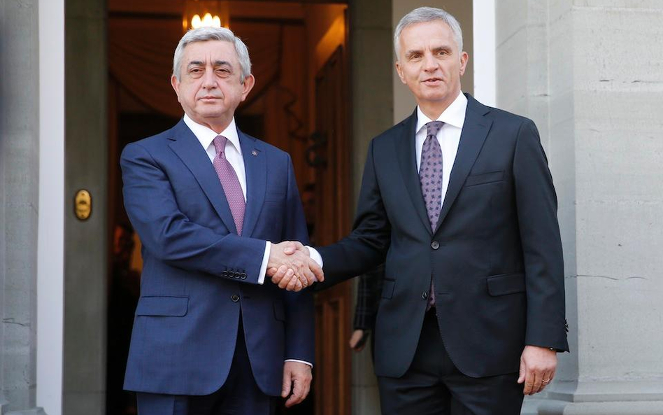 Prezydenci Armenii i Azerbejdżanu spotkali się w Szwajcarii