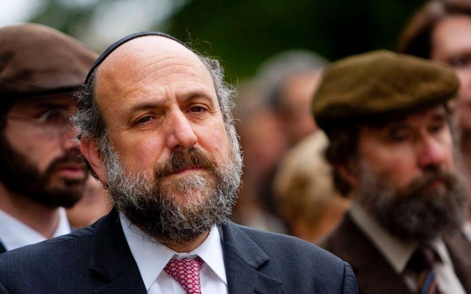 Naczelny Rabin Polski Michael Schudrich