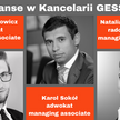 Awanse w Kancelarii GESSEL - troje nowych managing associate