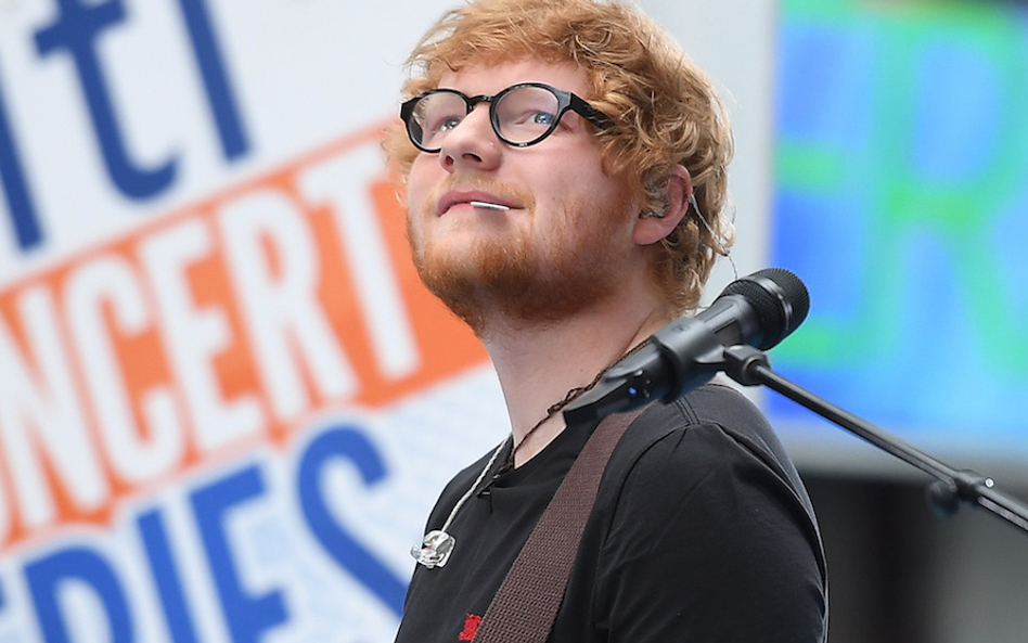 Ed Sheeran złamał rękę podczas jazdy na rowerze