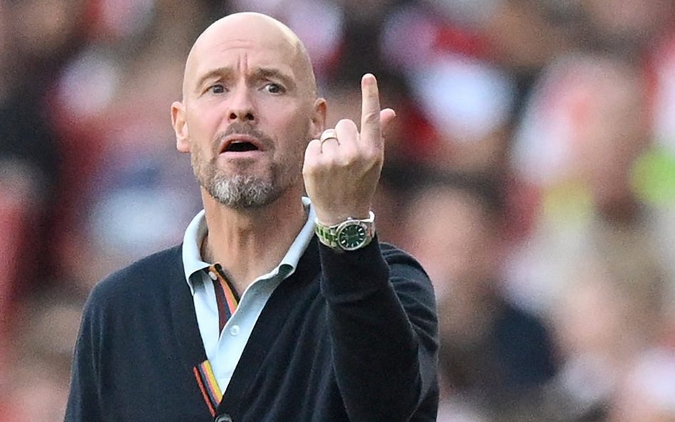 Erik ten Hag prowadzi Manchester United od ubiegłego roku