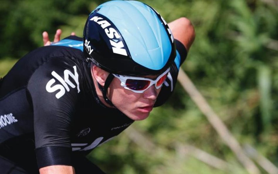 Chris Froome, Brytyjczyk urodzony w Kenii, trenujący kiedyś w RPA, mieszkający dziś w Monako