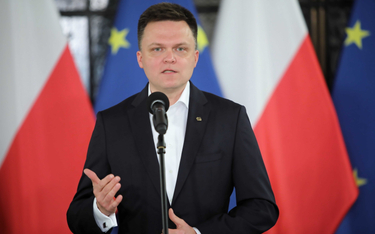 Szymon Hołownia do wyborców PiS: Symbolicznie usunięto już UE z Polski