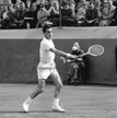 Władysław Skonecki podczas meczu Polska – Austria. Kwiecień 1956 r., Warszawa. Fot. Henryk Grzęda