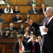Dominique Strauss-Kahn, dyrektor zarządzający Międzynarodowego Funduszu Walutowego w warszawskiej Sz