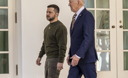 Wołodymyr Zełenski ostatni raz spotkał się z Joe Bidenem w czasie grudniowej wizyty w Waszyngtonie