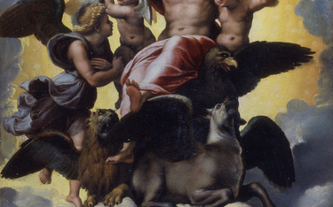 Rafael, „Wizja Ezechiela”, 1516–1517 r.
