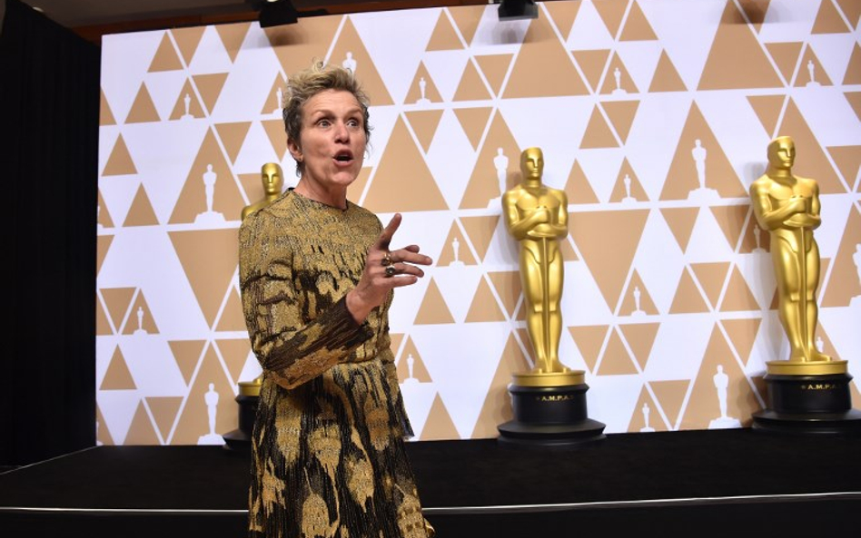 Oscary 2018: Frances McDormand o Oscarze i buncie kobiet