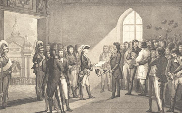 Car Paweł I uwalnia Kościuszkę i innych polskich jeńców z niewoli