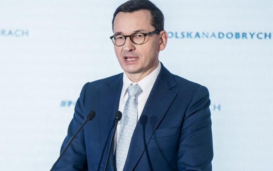 Premier Mateusz Morawiecki mówił o szansach dla gospodarki