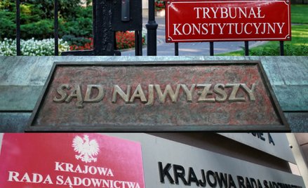 Trybunał Konstytucyjny, Sąd Najwyższy, Krajowa Rada Sądownictwa