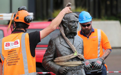 Nowa Zelandia: W mieście Hamilton usunięto pomnik Hamiltona