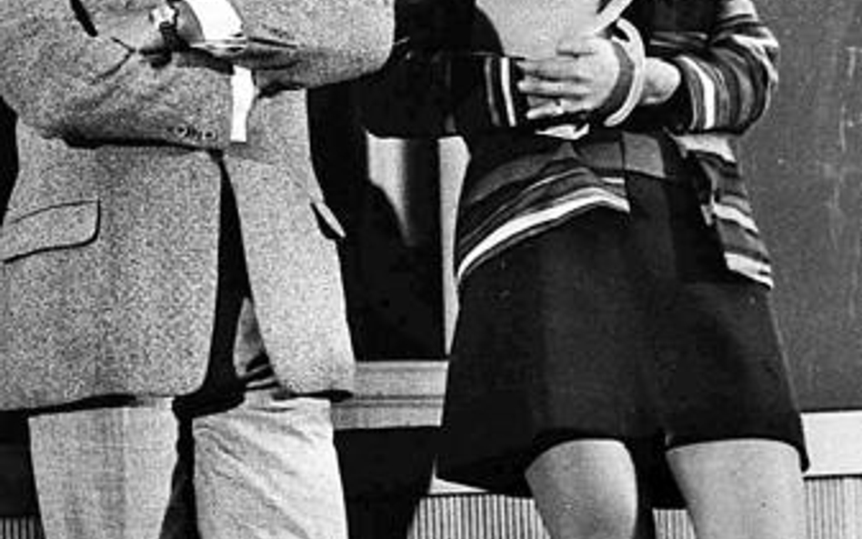 Bogumił Kobiela (1931 – 1969) stworzył wiele znakomitych ról. Pamiętamy go m.in. z (od lewej) „Człow
