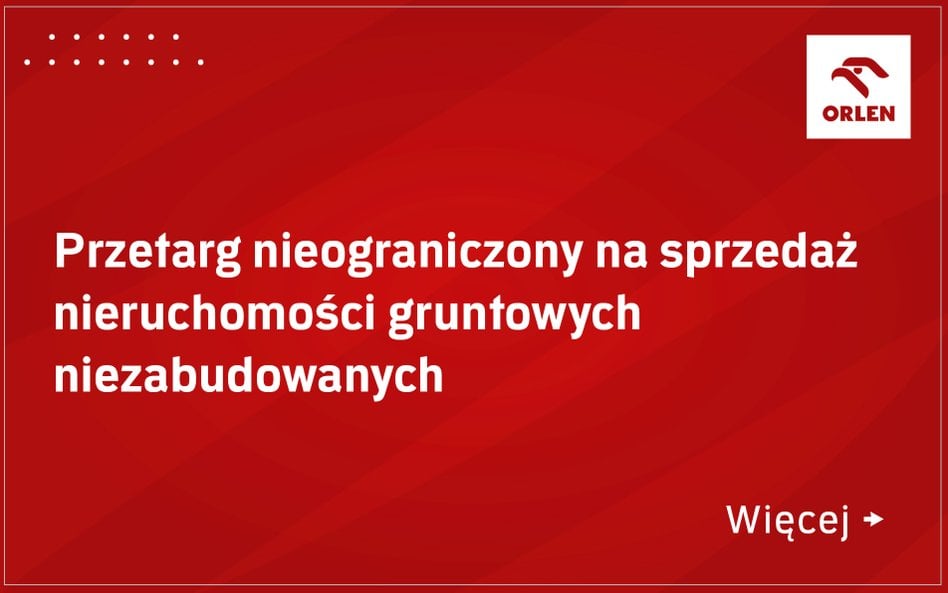 Przetarg nieograniczony na sprzedaż nieruchomości gruntowych