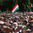 Wiec zwolenników nowego lidera węgierskiej opozycji