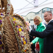 Agata i Andrzej Dudowie na dożynkach prezydenckich, 15 września