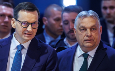 Oprócz Mateusza Morawieckiego głos w czasie konferencji zabrał m.in. premier Węgier Viktor Orbán.
