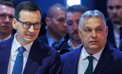 Oprócz Mateusza Morawieckiego głos w czasie konferencji zabrał m.in. premier Węgier Viktor Orbán.