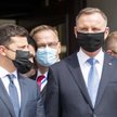 Wołodymyr Zełenski i Andrzej Duda