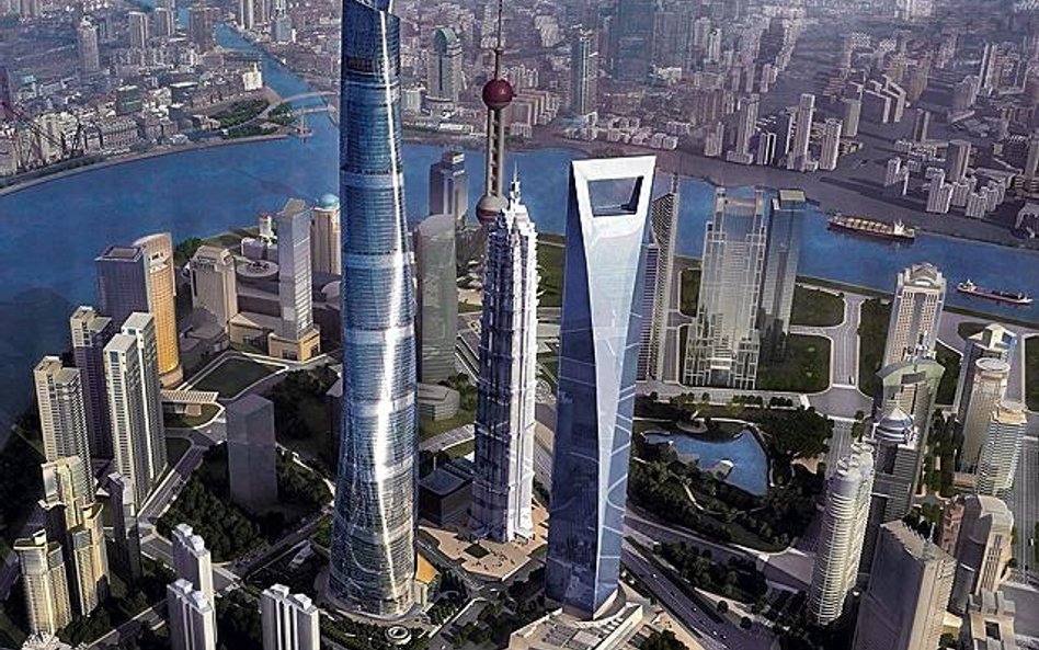 Shanghai World Financial Center jest drugim najwyższym budynkiem na świecie, ma 492 metry wysokości