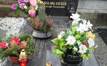 Grób Stanisławy i Edwarda Gierków na cmentarzu w Sosnowcu