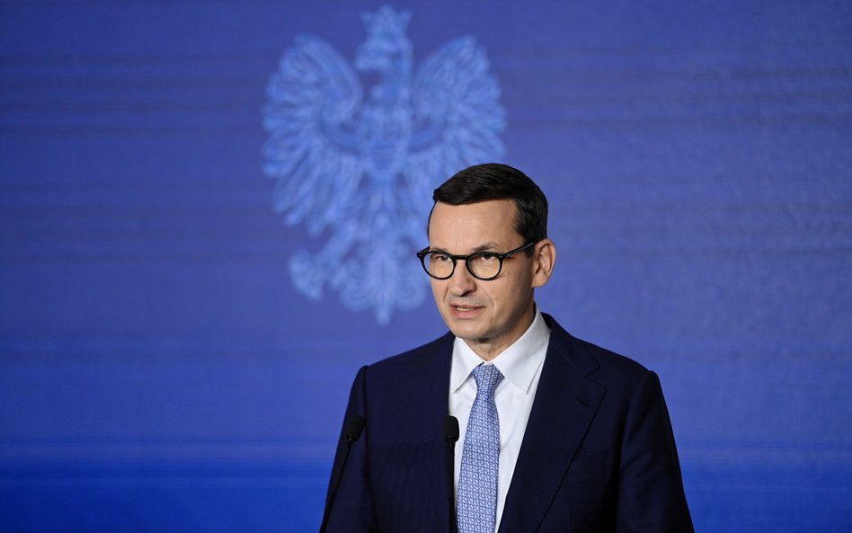 Premier Mateusz Morawiecki podczas spotkania z mediami w ramach trzeciego dnia XXX edycji Forum Ekon