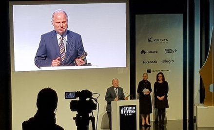 Mirosław Żukowski z Nagrodą im. Bohdana Tomaszewskiego