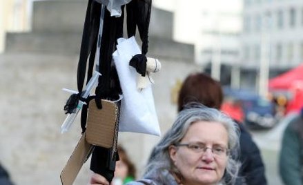 Demonstracja bezrobotnych w Brukseli, wiosna 2016 r.