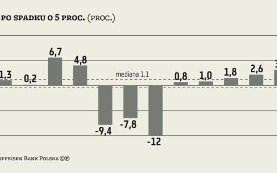 Wykres tygodnia: Co po spadku o 5 proc.?
