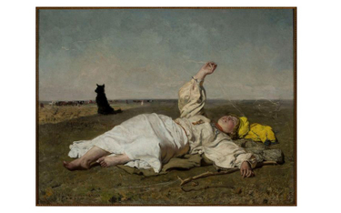 Babie lato, obraz Józefa Chełmońskiego