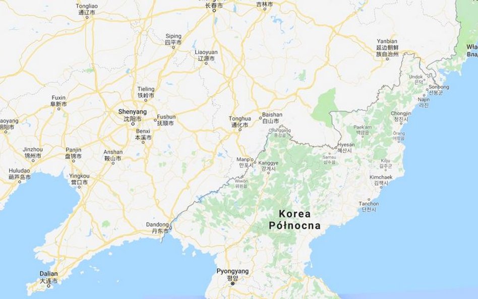 Tajemnicza eksplozja na granicy Chin z Koreą Północną