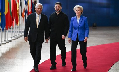 Zełenski przywiózł do Brukseli specjalną listę. Stawką przetrwanie Ukrainy