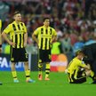 Łukasz Piszczek (w środku) przyznał, że przegrany z Borussią Dortmund finał Ligi Mistrzów w 2013 rok