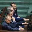 Donald Tusk i trzej wicepremierzy w rządowych ławach
