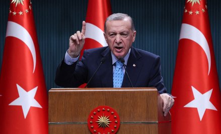 Prezydent Turcji Recep Tayyip Erdogan