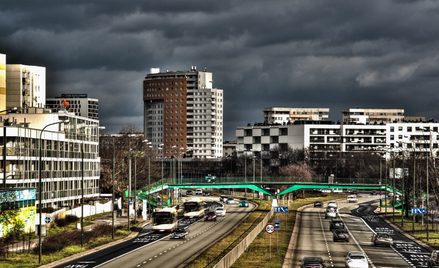 Trasa Łazienkowska, Warszawa.