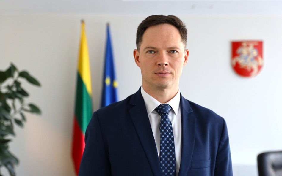 Minister finansów Litwy Kristupas Vaitiekūnas