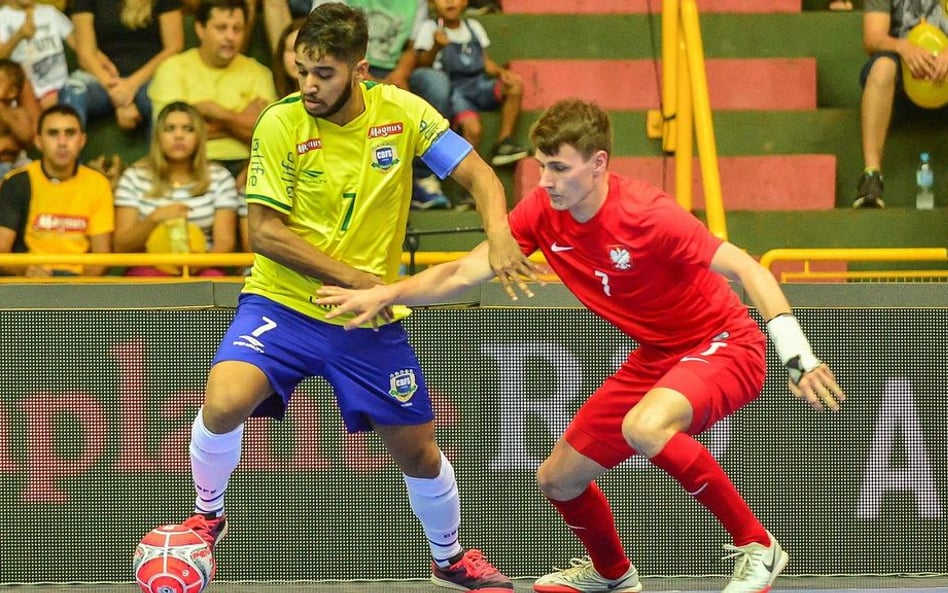 Futsal: Nikła porażka Polski z Brazylią