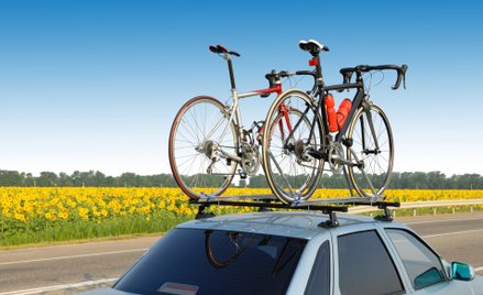 Rower z dachu: groźna sytuacja na autostradzie A1