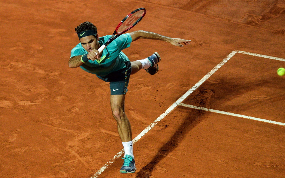 Foro Italico: Federer prawie na luzie