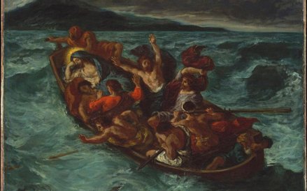 Eug?ne Delacroix, Chrystus na Morzu Galilejskim, 1853