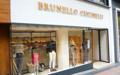 Butik marki Brunello Cucinelli w Madrycie.
