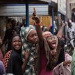 31 marca, Nigeria. Zwolennicy Mohammadu Buhariego cieszą się na wieść o wygranej swojego kandydata. 