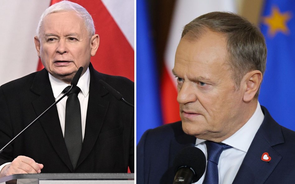 Jarosław Kaczyński i Donald Tusk